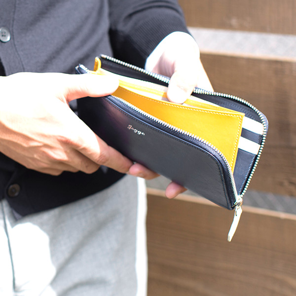 メンズラウンドファスナー