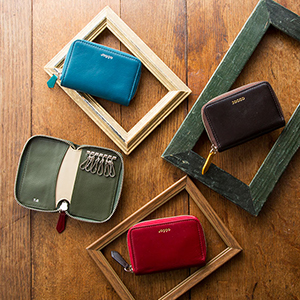 メンズラウンドキーケース