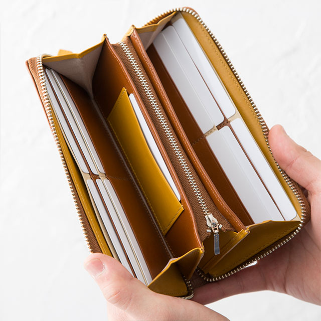 メンズラウンドファスナー