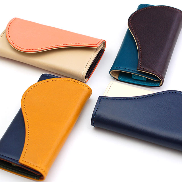 本革スリムキーケース